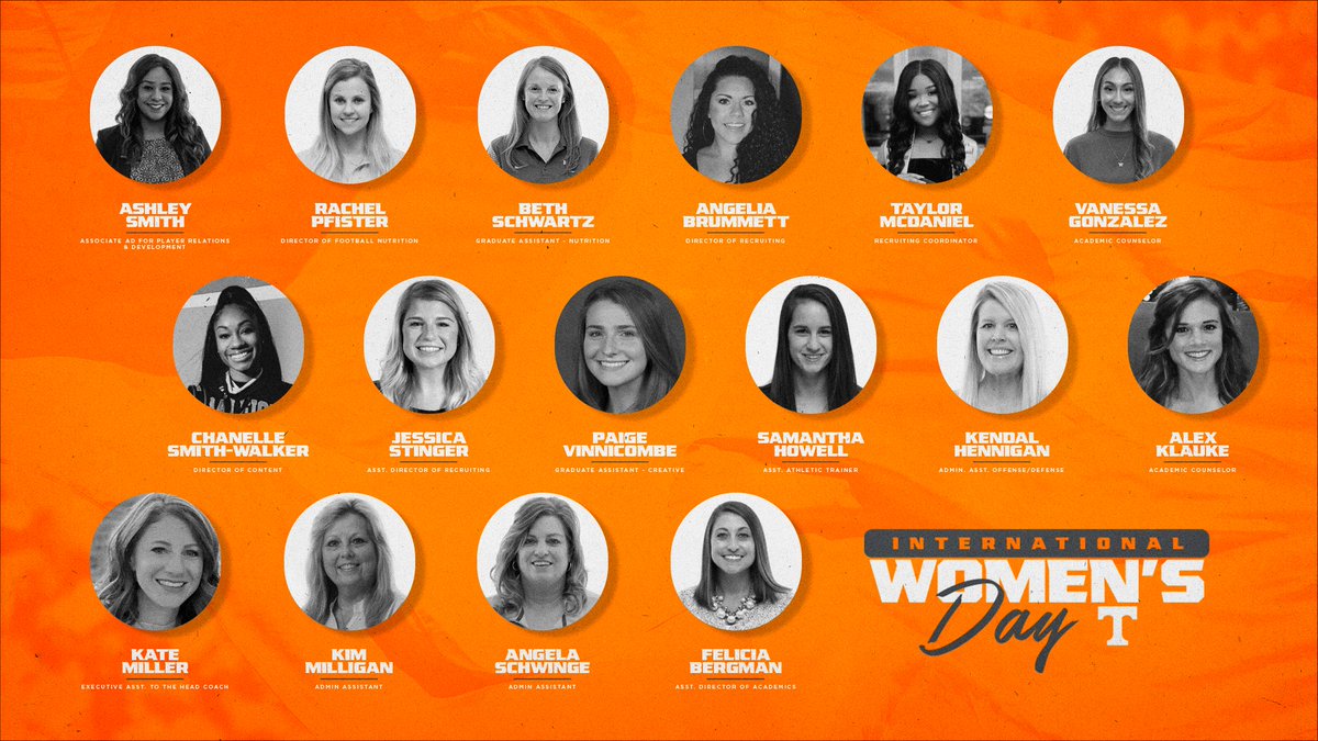 Vol_Football's tweet photo. Happy #InternationalWomensDay ! https://t.co/druCmj2Zx7