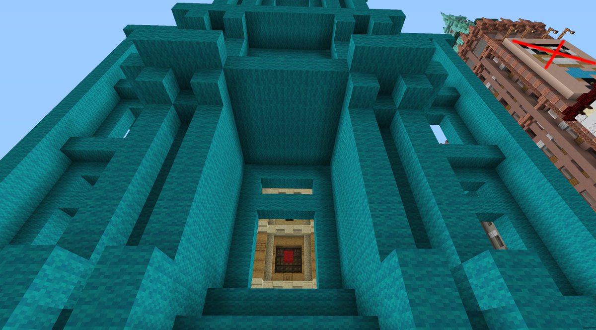 GTWScar's tweet photo. I have started the test design for a new building in Aqua Town. https://t.co/lwJa12uf7H