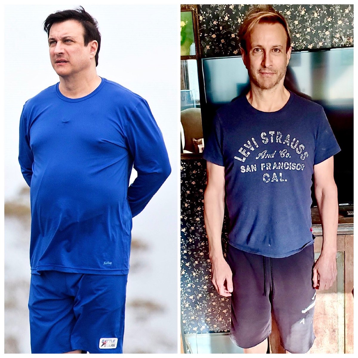 Me...pre-plant-based self-designed regime &amp; 30 seconds ago