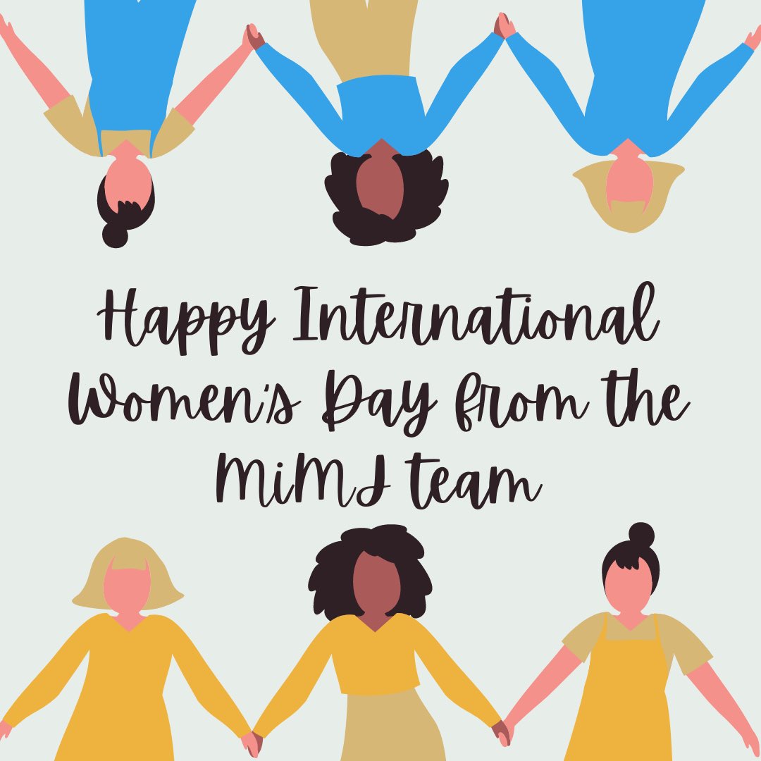 mimjournal's tweet photo. Happy International Women’s Day from the MiMJ team! Keep a look out for posts highlighting women this month! 😊 #millersville #mimj #InternationalWomensDay https://t.co/NjmfJDEalZ