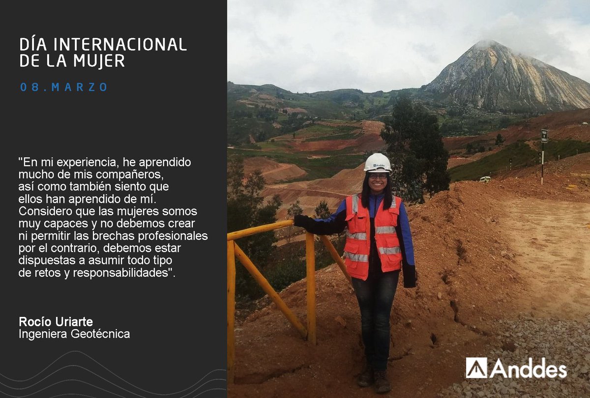 _anddes's tweet photo. “En este mundo complejo es fundamental contar con organizaciones equilibradas y mantener un balance entre las habilidades tanto de la mujer como del hombre, teniendo cada uno un rol protagónico”. 

#8M #DíaInternacionalDeLaMujer #Anddes https://t.co/tTmm9BsOU4