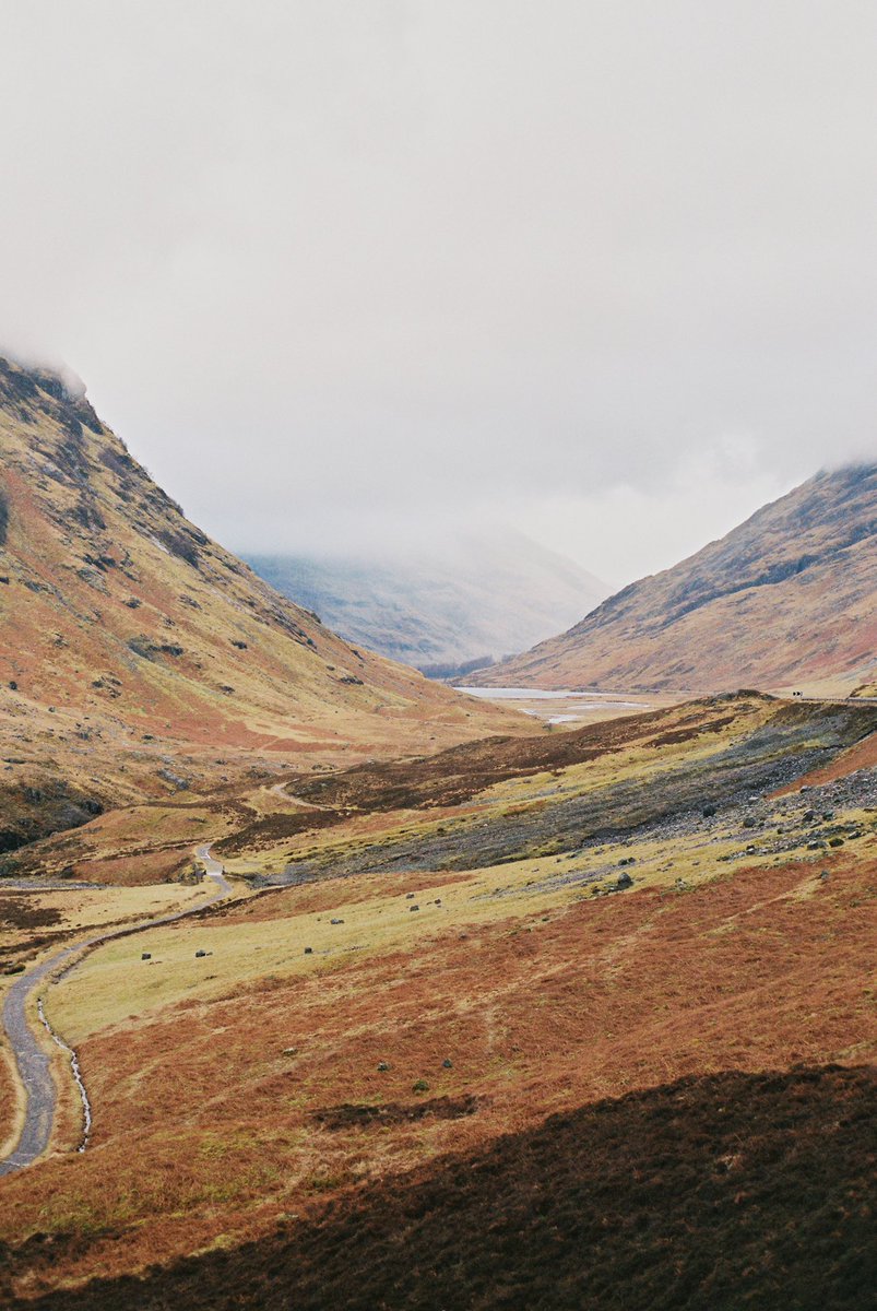 The Scottish Highlands shot on Fujifilm Superior X-tra 35mm film 🎞