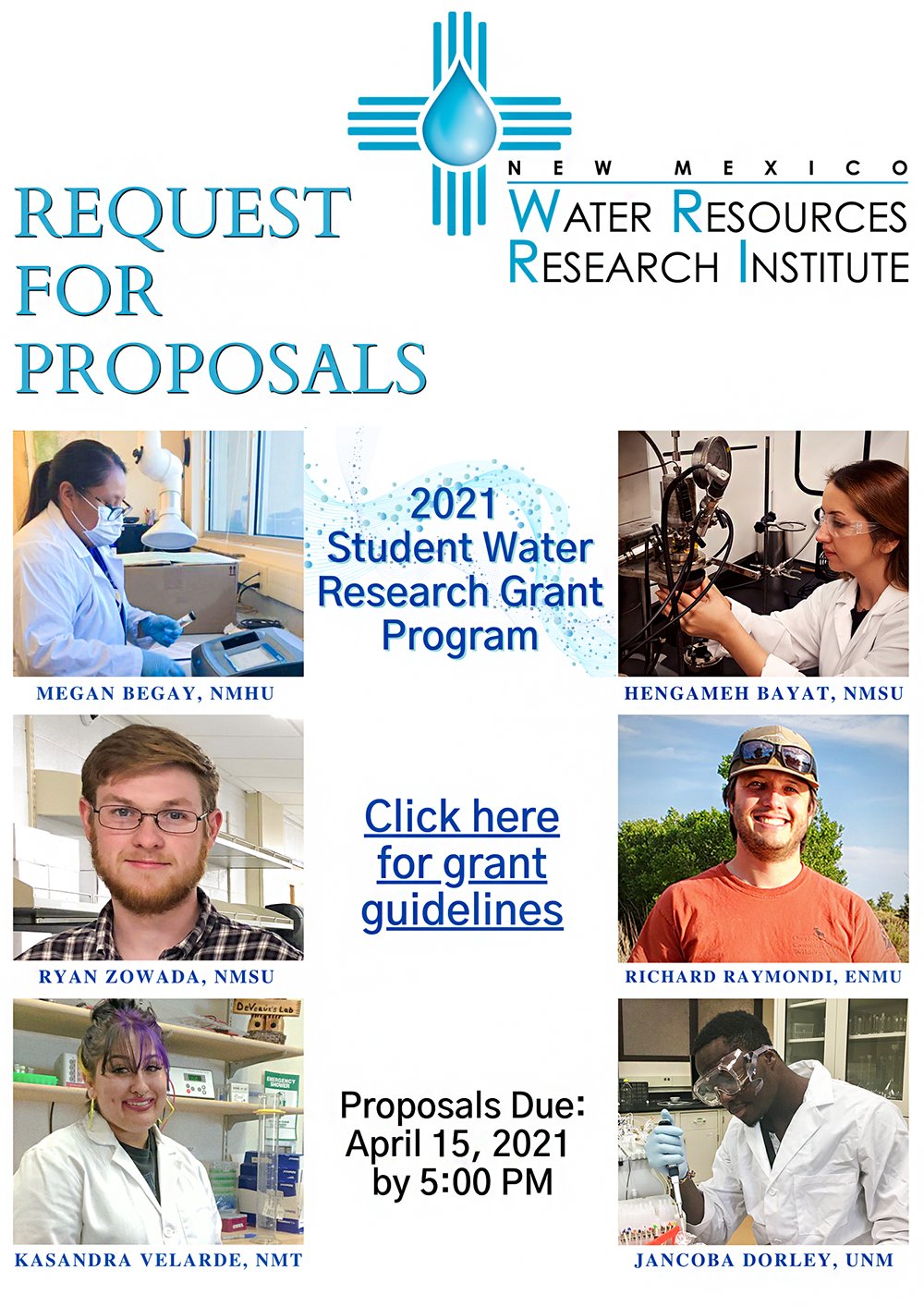 NM WRRI on Twitter "The Student Water Research Grant Program is now