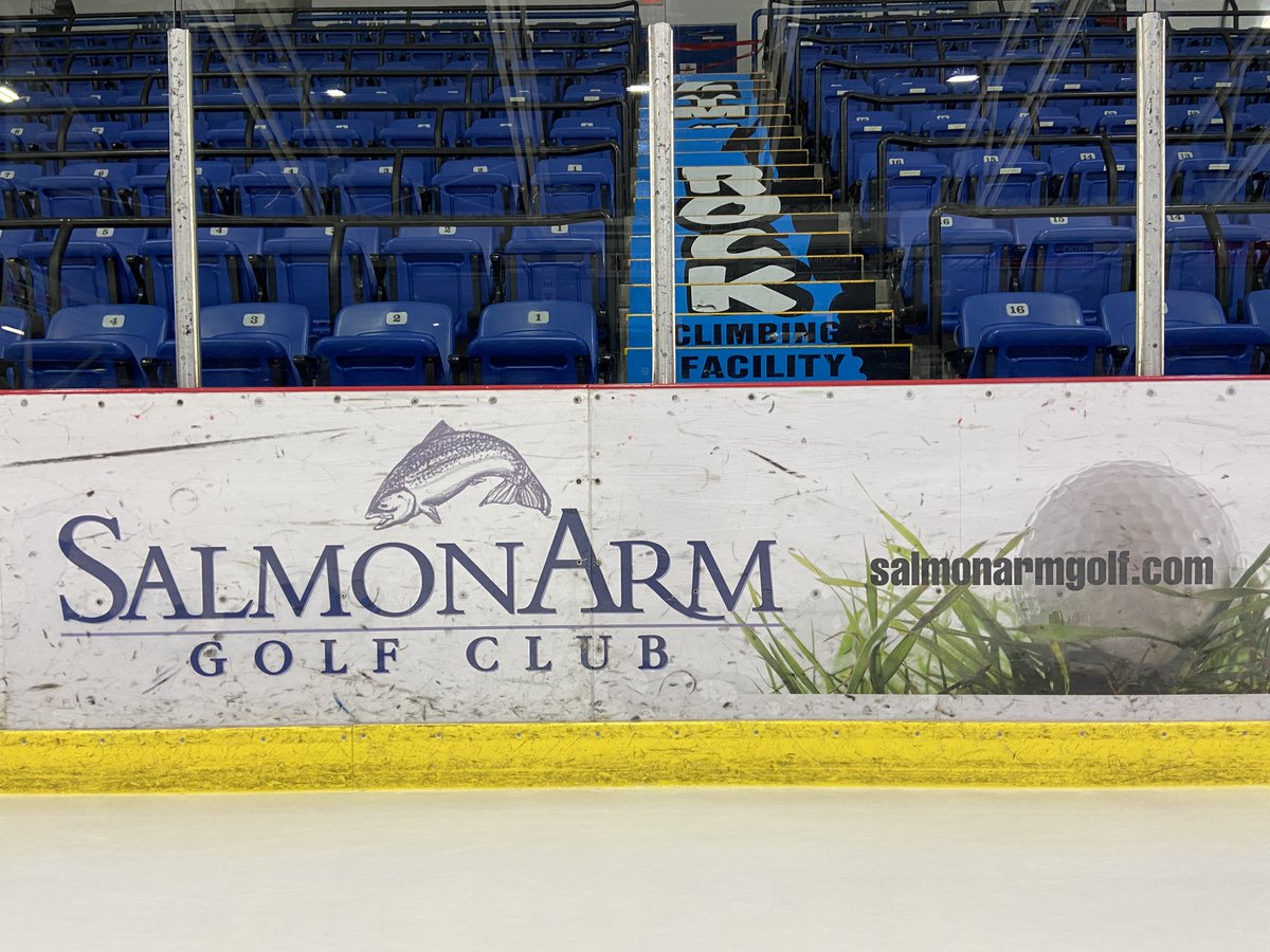 Today, we'd like to give a big thank you to @SalmonArmGC for continuing to support the Salmon Arm Silverbacks! We're now officially in March, which means golf season isn't that far away! Head to salmonarmgolf.ca for more info on memberships!