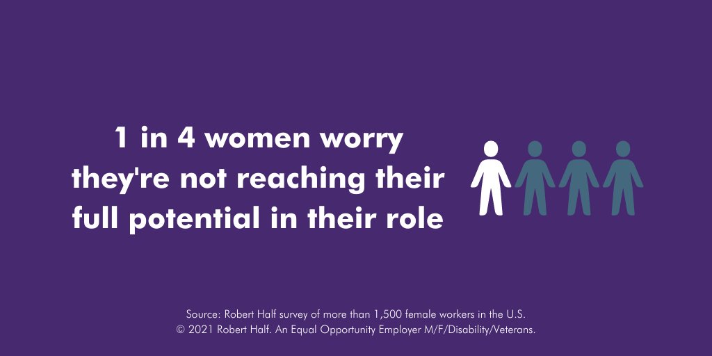 RobertHalfNews's tweet photo. Research by @roberthalf suggests one-quarter of working women feel underutilized in their job. #IWD2021 

If you can relate, consider this advice from @DianeDomeyer for continuing to grow and make meaningful contributions at your company: https://t.co/cBWHS0IGqU https://t.co/QXmDbRz3pk