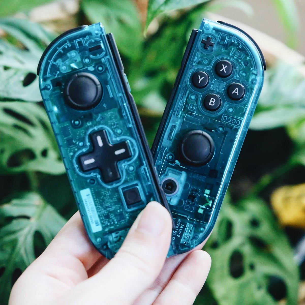 ctrlaltcraft's tweet photo. #4thswitchiversary Day 2: fave #joycon pairing has to be my custom shells from Etsy 😍 #nintendo #NintendoSwitch https://t.co/Hod6Ol6ixd