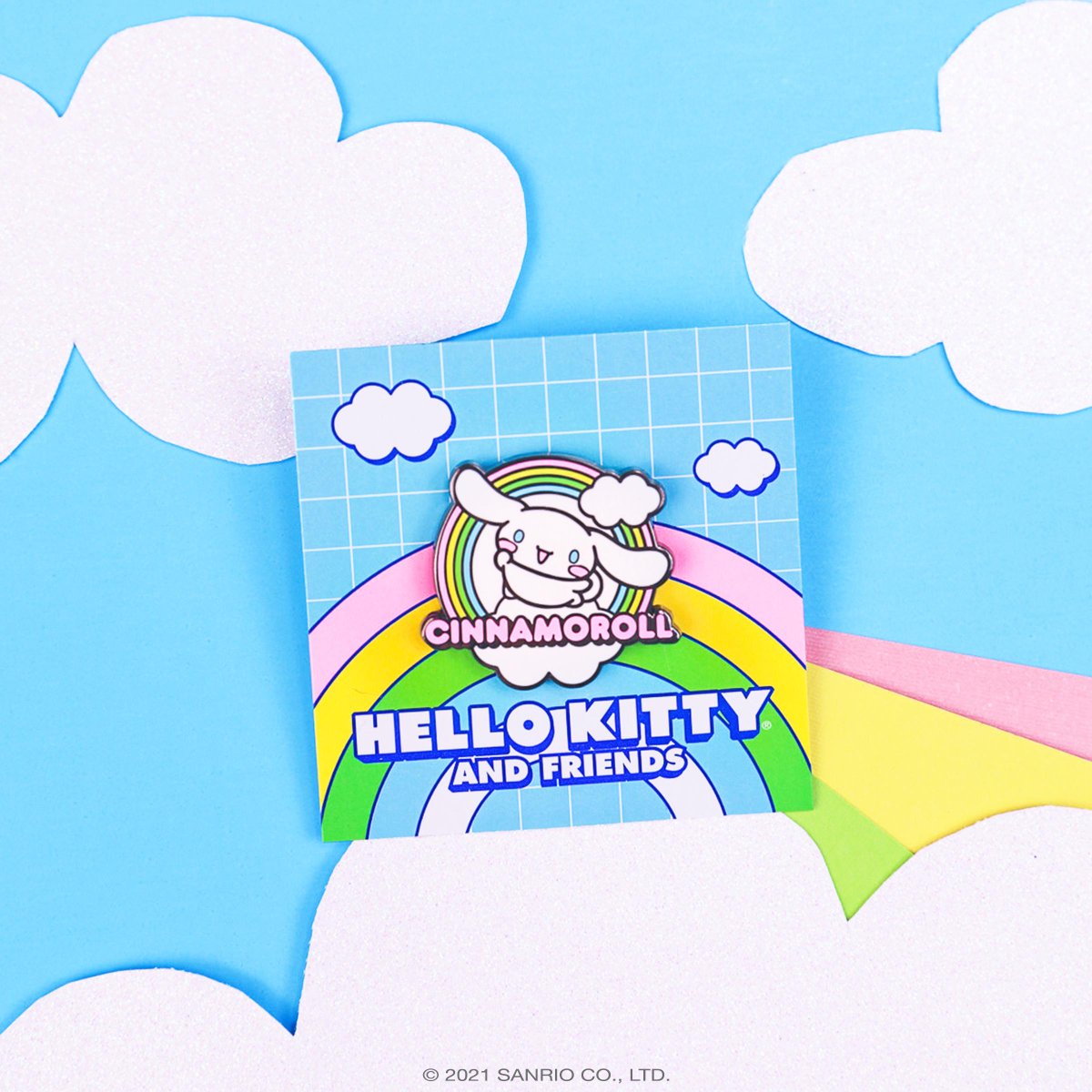 Sanrio Friend of the Month Pin Cinnamoroll With Descriptive Card 