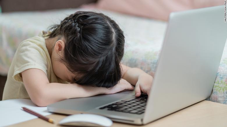 CNN's tweet photo. "I'm tired, I'm stressed, and I feel lazy," says one sixth grader.

Here's what psychologists say the pandemic is doing to children, and how to help: https://t.co/KrsTd5Hwgq https://t.co/3WXZ8Zh8EX