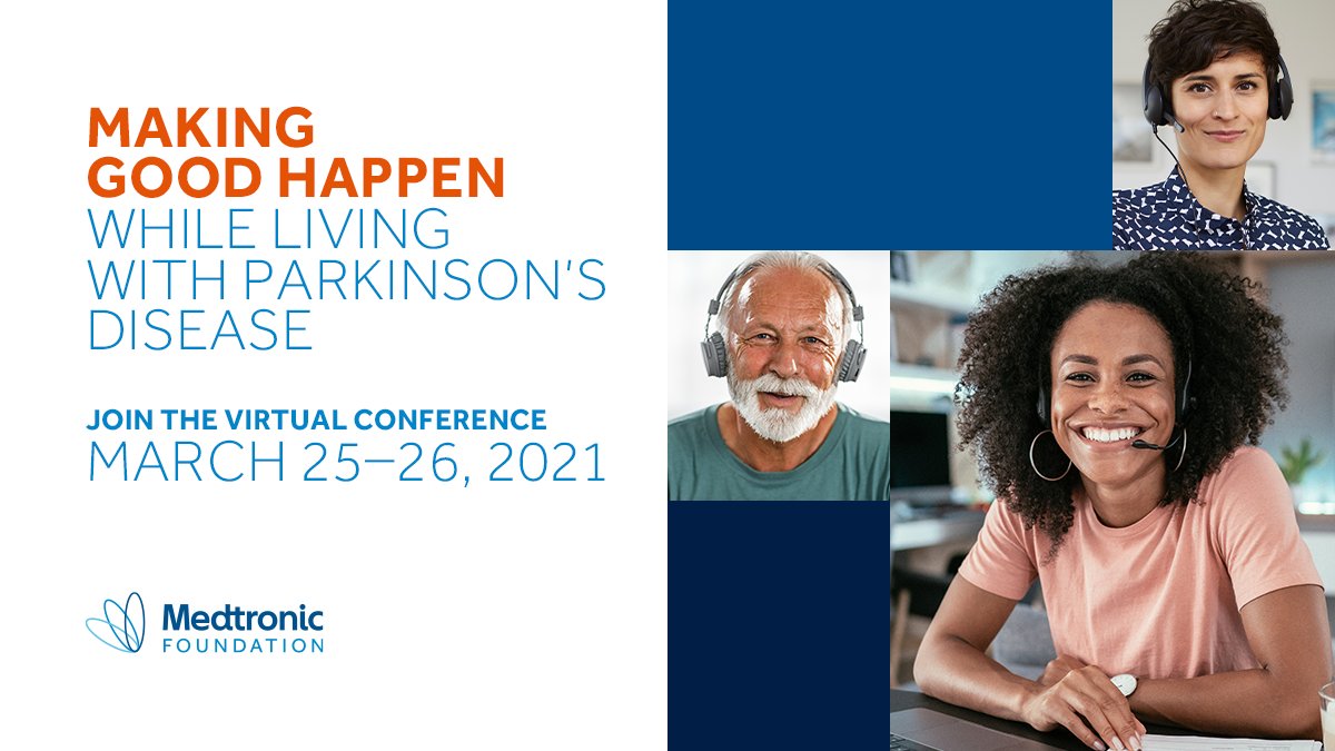 Register for our virtual conference, Making Good Happen While Living With Parkinson’s Disease. Want to tell your story but don’t know where to start? Want to use social media to inspire action but don’t know how? We’ll cover that too: bit.ly/3c5LSAz