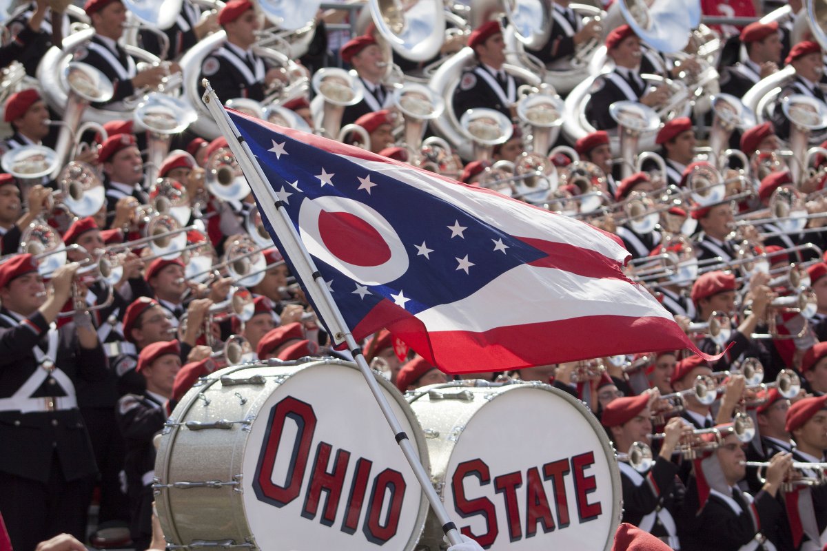OhioState's tweet photo. Oh, come, let's sing Ohio's praise. 🎶 Happy 218th birthday to our favorite state! 🎈🎉 https://t.co/aajdurNPwR