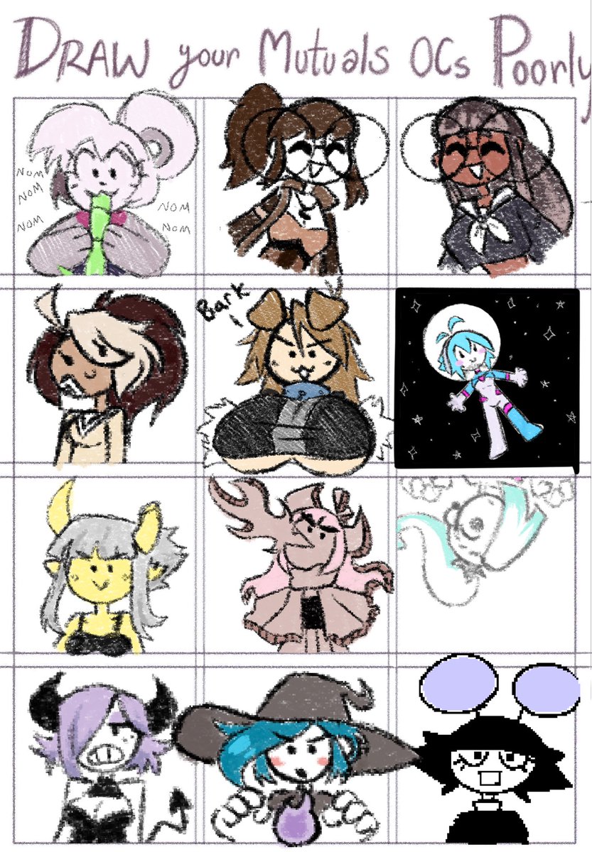Ily all and your ocs 