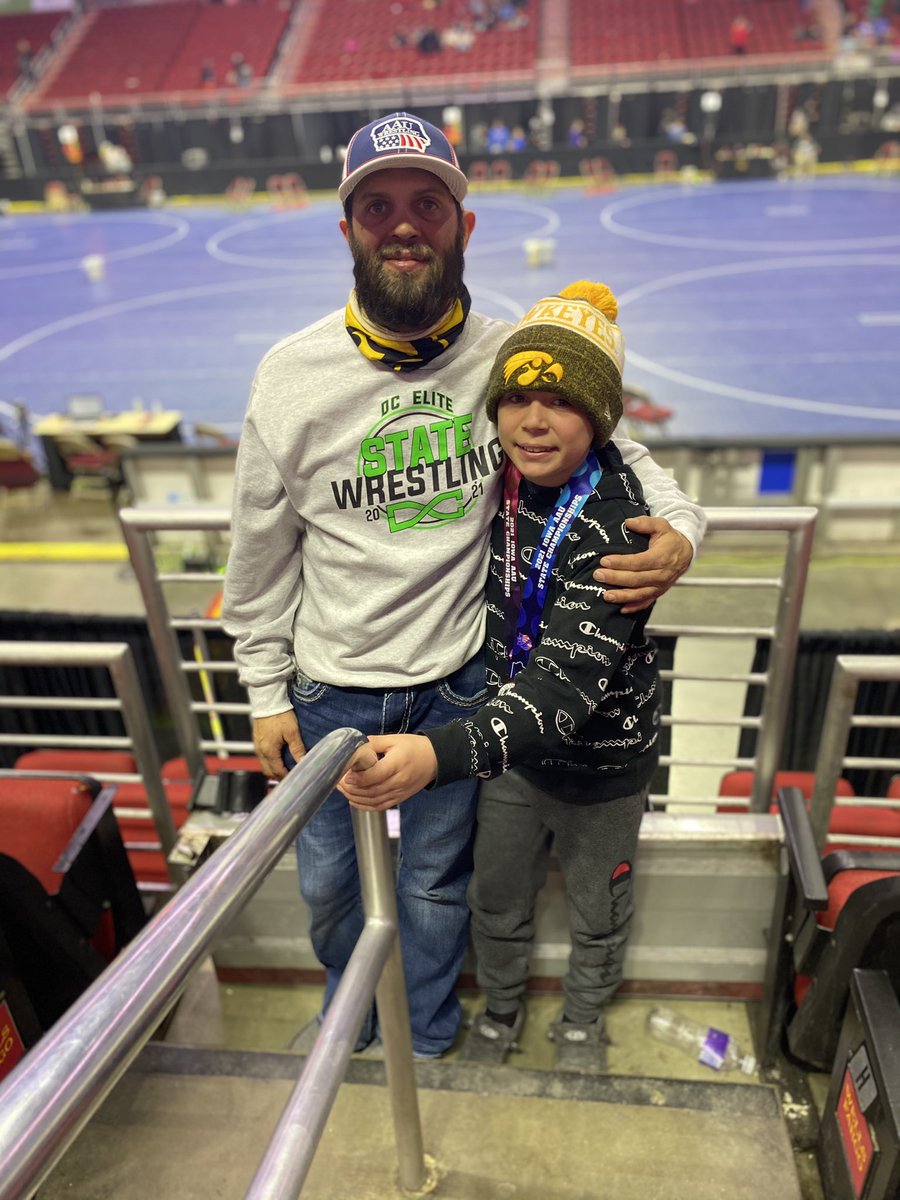 TRob145's tweet photo. What a weekend. 7th not were we wanted to end but that’s the spot he earned. Lost first match to just simply not being ready to wrestle and being flat footed. Them came out and pinned last years returning state champ to send him home. You have to be ready for every single match. https://t.co/XAPAy93qeN