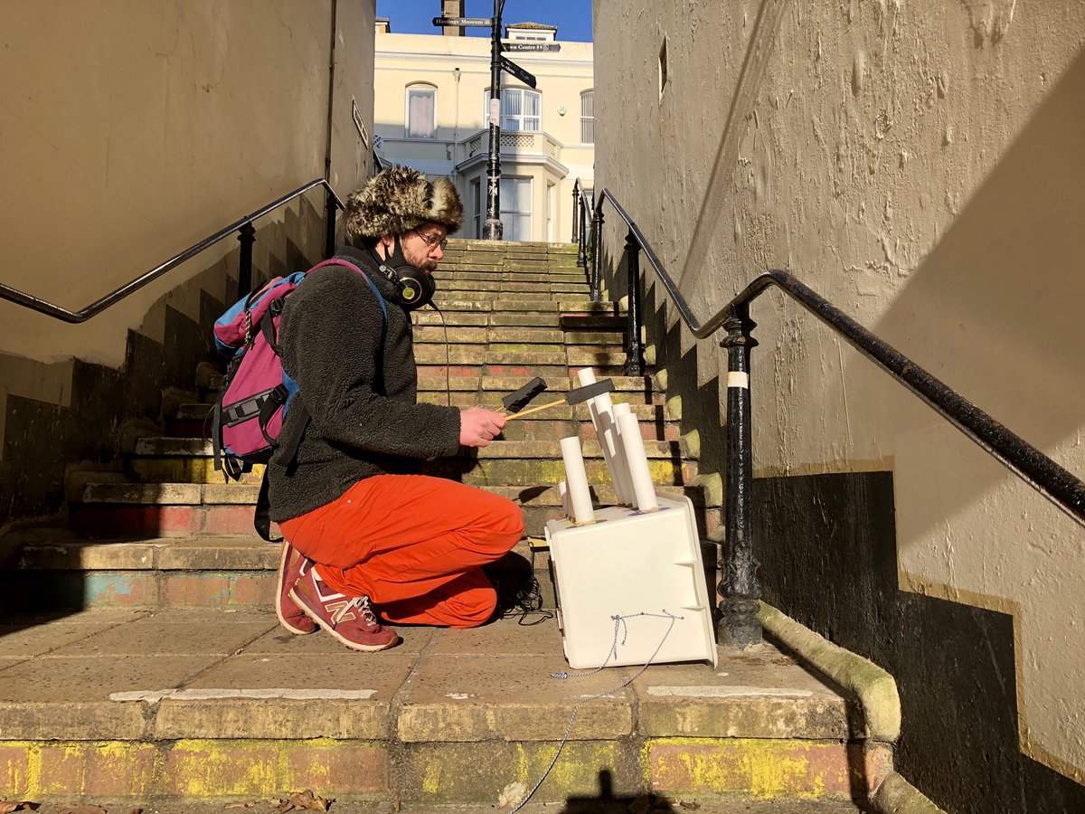 LifesizeCIC's tweet photo. Itβs been great learning about the #americaground and #trinitytriangle area of Hastings as a group remotely. We've been developing a piece of music - exploring homemade foley sounds and site specific field recordings. #HistoricHighStreets Thanks to @HistoricEngland @HE_SouthEast https://t.co/HKHsoxMs4G