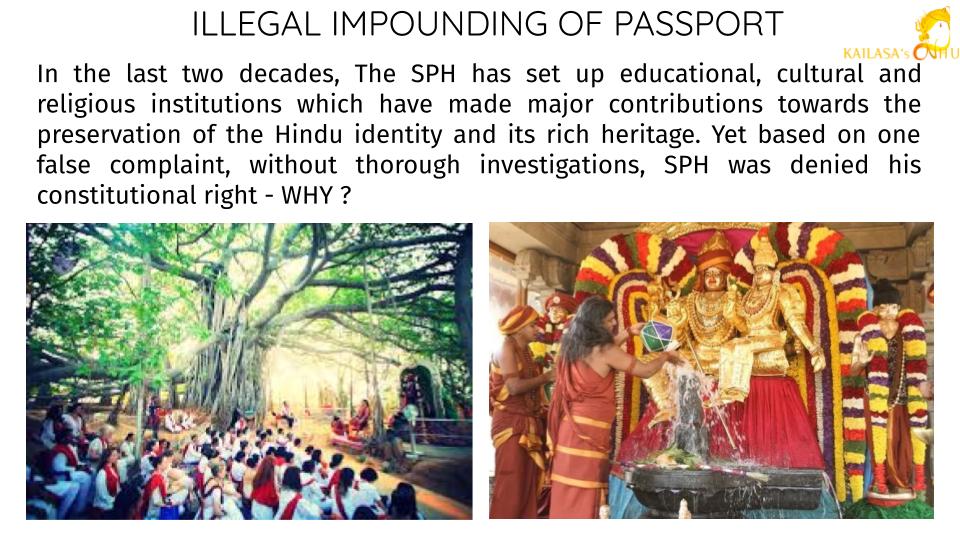 DID YOU KNOW? Revival of Hinduism through civilizational nation KAILASA globally irked vested interests of atheistic terrorist militants,caste supremacist terrorists &amp; other anti-Hindu forces who executed a massive persecution &amp; genocide on 
<a href="/SriNithyananda/">KAILASA's SPH NITHYANANDA</a> #JusticeForNithyananda