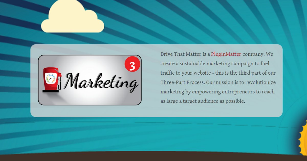 DriveThatMatter tweet picture