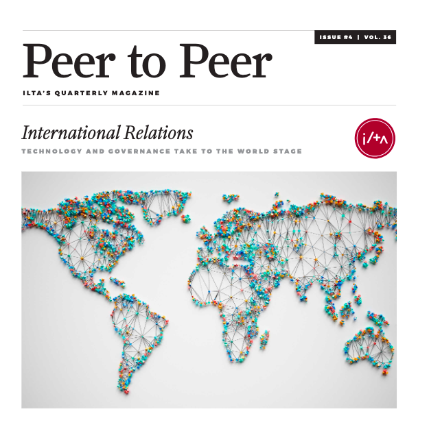 ILTANet's tweet photo. With Spring almost here, make sure to dive into the Winter edition of Peer to Peer! What did you learn from this issue? https://t.co/1xZnF1D1P2 #ILTAPeertoPeer #ILTAPublications #WeAreILTA #Legaltech https://t.co/TNANtUadKT