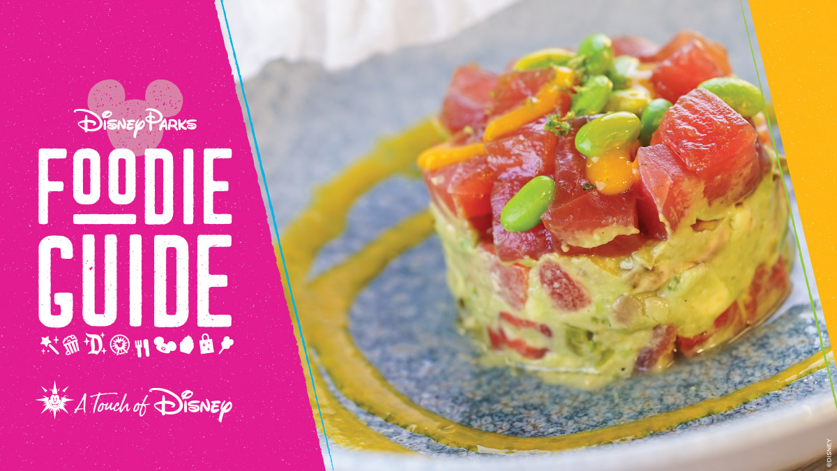 DisneyParks's tweet photo. Our Foodie Guide to #ATouchofDisney at #DisneyCaliforniaAdventure park is here! 🍽  From new items to favorite classic dishes from around the @Disneyland Resort, see what's on the menu: https://t.co/zf72PrP3pt https://t.co/vstLQgLiQG