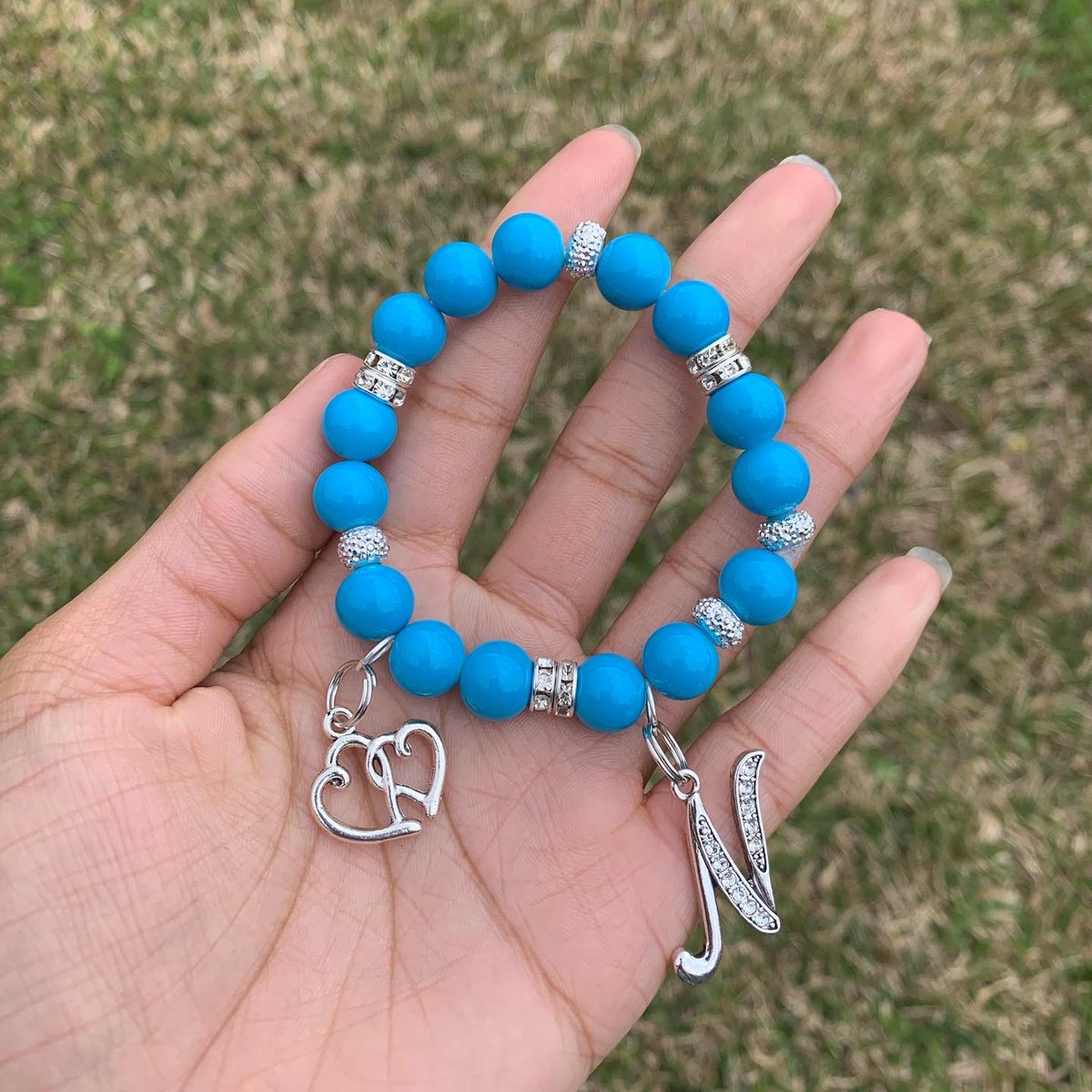 nailahsaid's tweet photo. Gloomy Monday?? 😪 NO PROBLEM! 🤗 Head over to https://t.co/gyJGVToUwt and Treat Yourself to something CHARMING😝🛍 #charmbracelets #customizedbracelets #custom #beadsjewelry https://t.co/jFDXSFTVsX