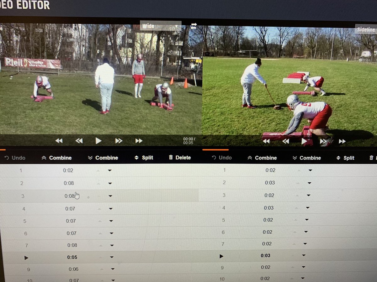 SchmidCoach's tweet photo. Intercut film from Sunday practice for our online meeting ๐ #americanfootball #furstyrazorbacks #gfl2 #hudl https://t.co/3xpch9VRV8
