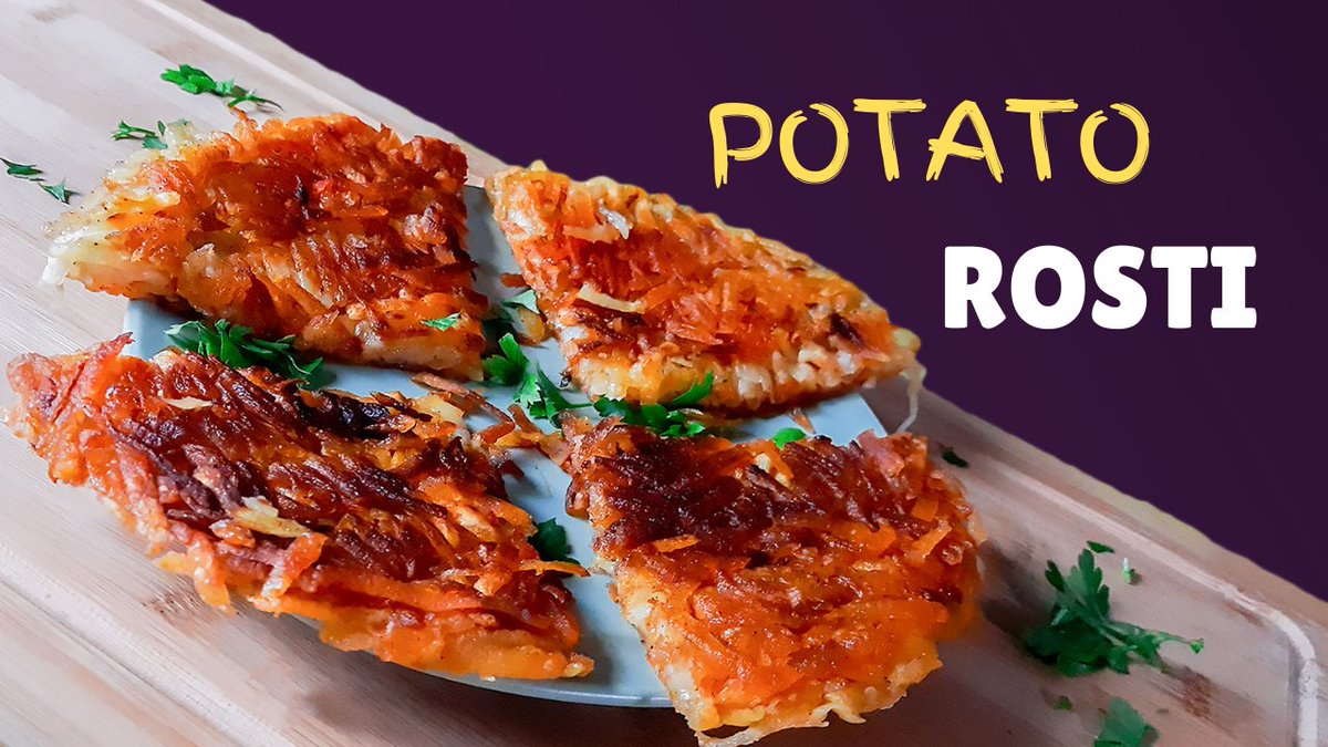 Cooking_Pulse's tweet image. Rösti potatoes are the Swiss version of the classic potato pancake, peeled potatoes are grated then formed into a cake in a frying pan. 😍 Video recipe below! 👇

Video Link: youtu.be/4Ef7tXwLj4M

#rosti #potatorosti #food #stopmotion #delicious #cooking #hungry