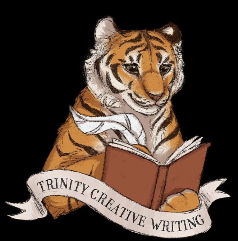 One of our writing students drew this wonderful logo for the <a href="/Trinity_U/">Trinity University</a> Creative Writing Program. Thank you, Phoebe Murphy! <a href="/TrinityWriting/">🖊🖋Trinity Creative Writing✒️✏️</a> <a href="/TrinityEnglish5/">Trinity English Department</a>