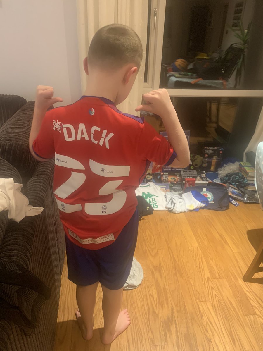 PILKOA's tweet photo. My @BradDacks40 obsessed son (aged 7) who also is into model making surprised me with this for my birthday! What do you reckon @Rovers? #dackinattack https://t.co/6LHBzojhkP