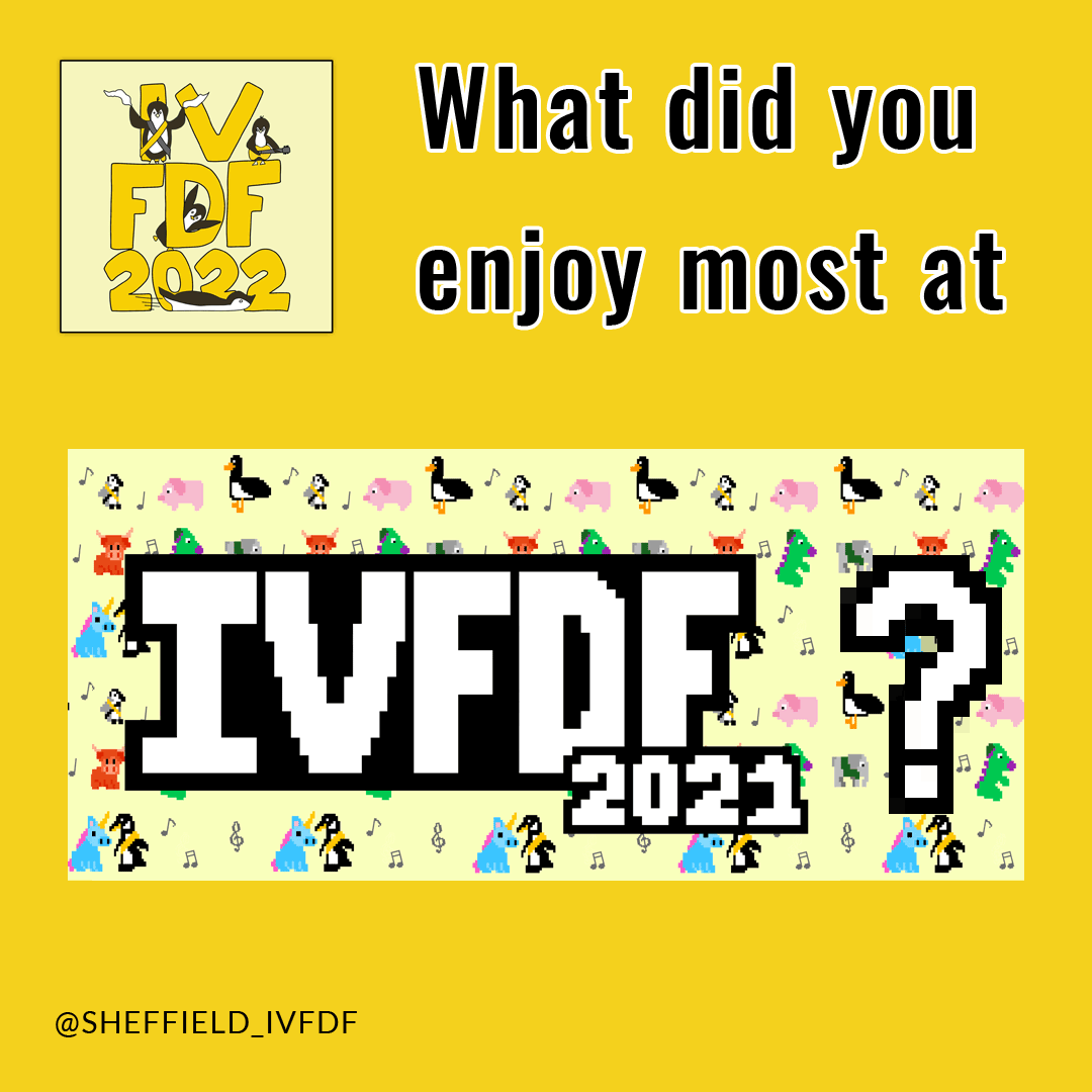 sheffield_ivfdf's tweet photo. A week on from IVFDF Online 2021, what was your best moment of the weekend?
Comment below or share with your favourite part of IVFDF 2021!

#SheffieldIVFDF

@IVFDFBristol https://t.co/aFYhVcTYVj