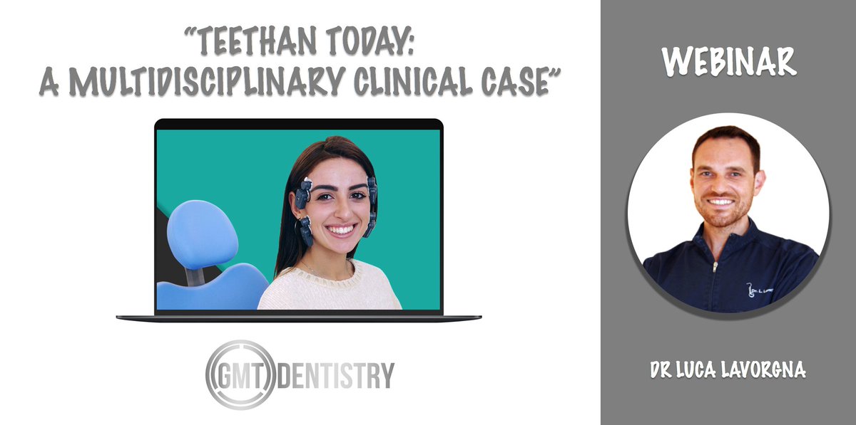 Next up in our Webinar Series, Dr Luca Lavorgna takes the stage with "Teethan® Today: A Multidisciplinary Clinical Case." Join Dr Lavorgna this Wednesday (3rd) at 6:00pm 🎓

Register and learn more here: us02web.zoom.us/webinar/regist…