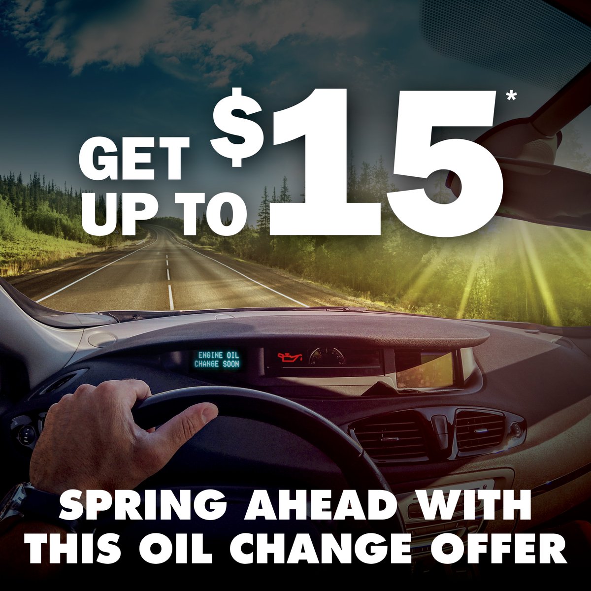 SpanialsService's tweet photo. Save on your next oil change this spring! Get up to $15 back with this filter rebate, March 1 - May 31. ☀️🤩 Call us to schedule your next service! https://t.co/p2r1D0cJWj