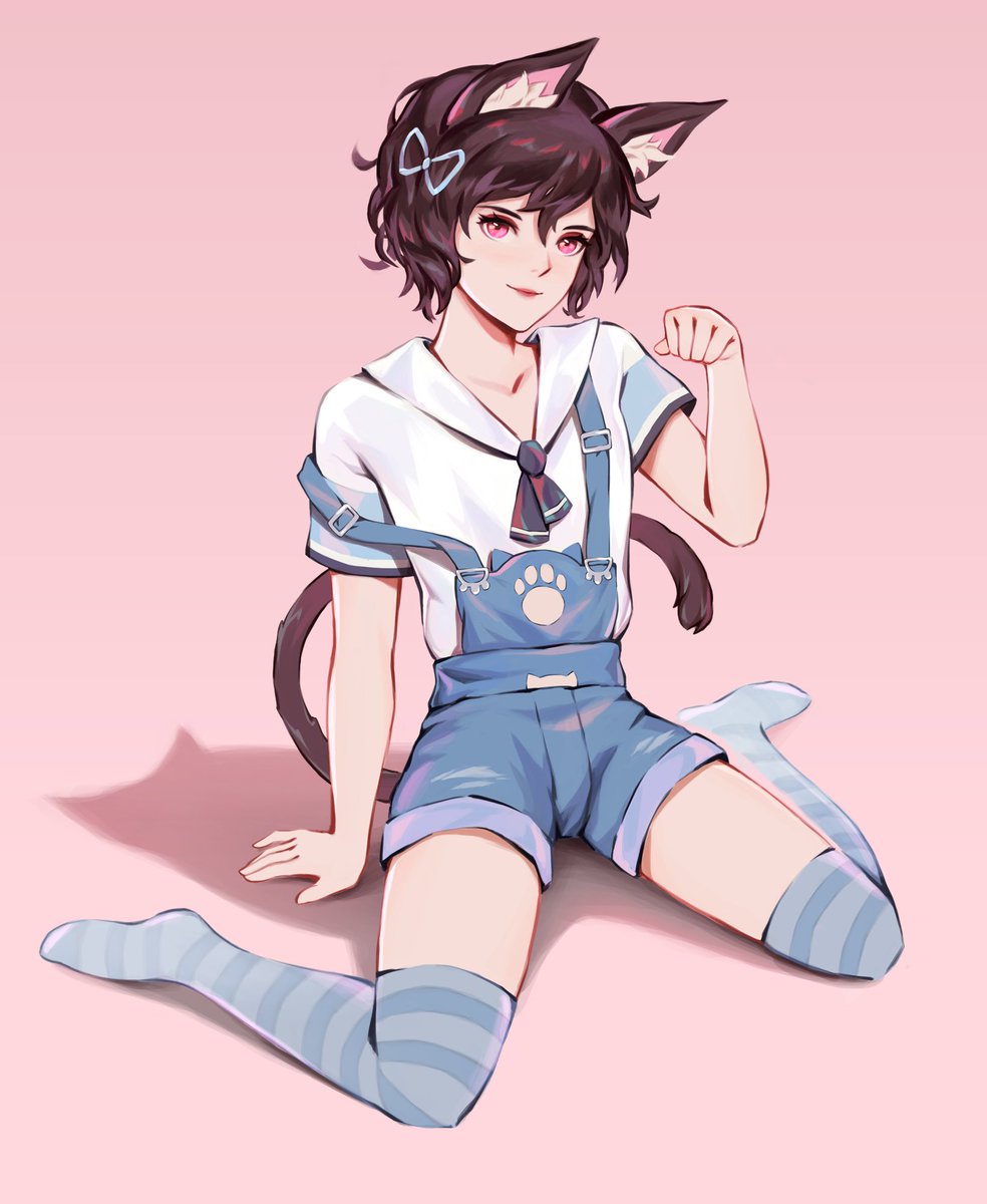 catboyfisky's tweet photo. #Femboy #Fisky now with tail o///o Thank you @Niyamisun >///<
Every #catboy has a cattail to show off after all ^///^ Nyaaa~ https://t.co/5jI0khB5GC