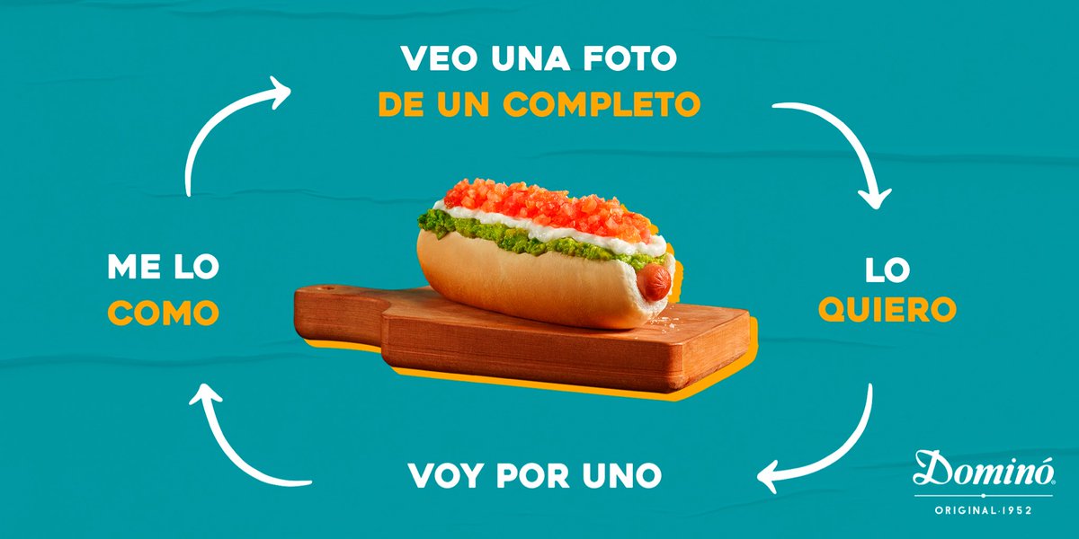 El ciclo sin fin del amor completero.💘

¿A ti también te pasa? Sal de tus ganas de comer este completito y ven a tu local favorito. 🌭