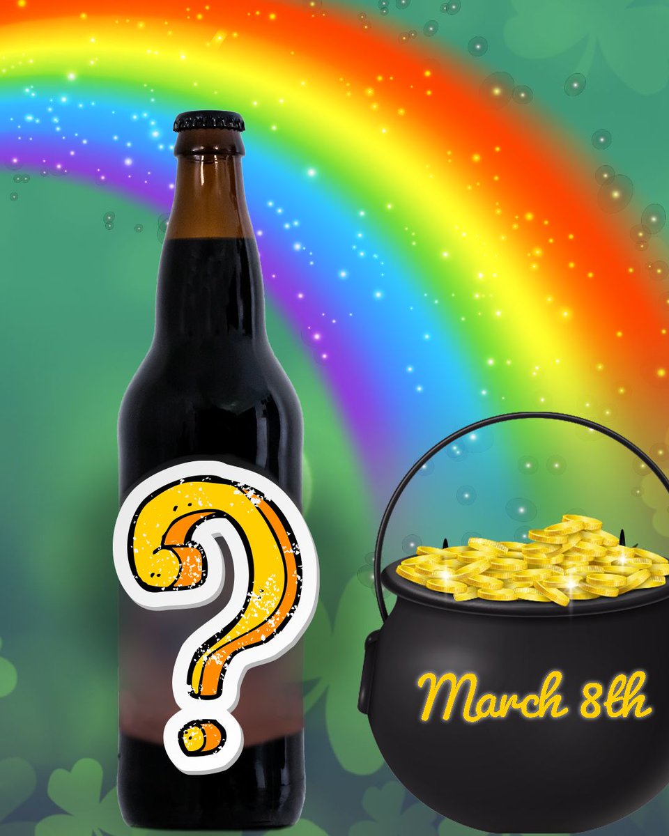 🙌We're very excited to share a great seasonal with you all. 🙌
💥To be announced on March 8th!💥
.
🍀Feeling lucking? Can you guess what it is?🍀 Wrong answers only 😏
.

.

.

#SOB #Seasonal #Stpattys #SookeCraftBeer #BCCraftBeer #SookeCraftBreweries #islandBeer #SupportLocal