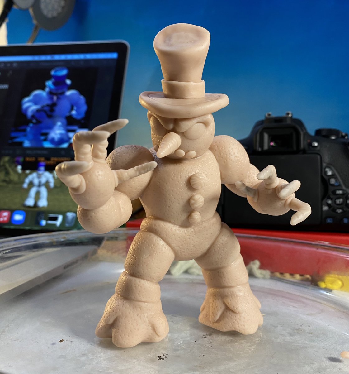 MrVolpintesta's tweet photo. Whoa okay... so after not doing anything ClayFighter related for years, this is my fifth ClayFighter piece within the past month. 0-0

Can’t say I’m complaining though. Anyway here’s Bad Mr. Frosty ⛄️⛄️⛄️ https://t.co/peBhDHgX72