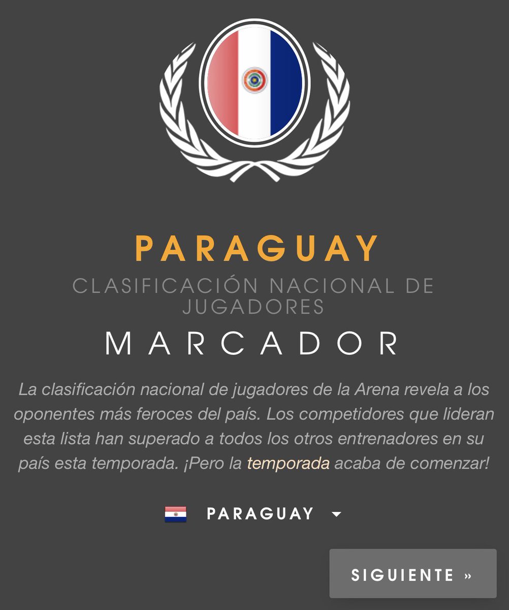Pokemon_Go_Py's tweet photo. Invitamos a todos los Entrenadores a que sean parte de la Red Global de Torneos PvP de PokemonGO más grande del mundo!
Torneos Regionales, Continentales y Mundiales de PvP esperan a los mejores!

#Pokemon #PokemonGO #SilphArena #PvP #CopaLaberinto #LabyrinthCup #Paraguay https://t.co/2ObArkcquJ
