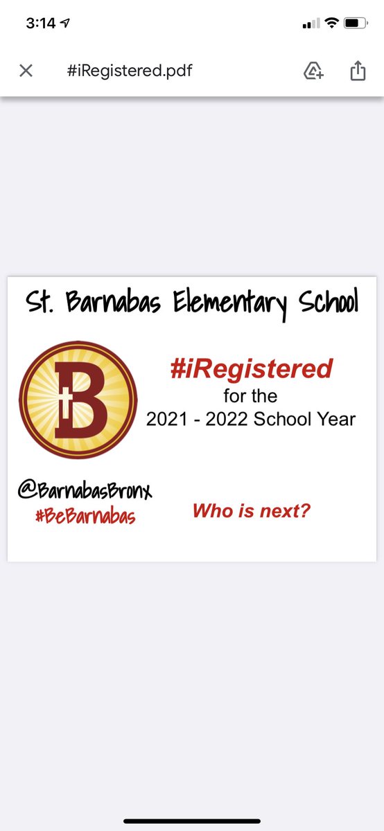 #BeBarnabas