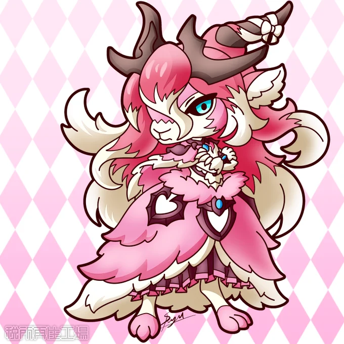 今回のイベントに登場した魔物の姫がめちゃくちゃ好みのデザインしてたので描いてみました!
#プリコネR 