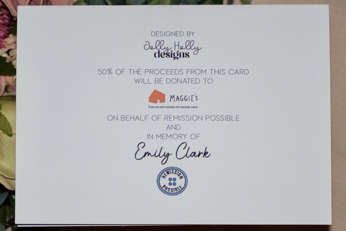 Looking for something more special than a regular Mother’s Day card? 
Our card collection are just £3 each(+50p p&amp;p)
£1.50 from each card will be donated to <a href="/MaggiesCentres/">Maggie's Centres</a> to mark five years since we lost Emily a week after Mother’s Day 2016. Comment/ DM to order
#porthour