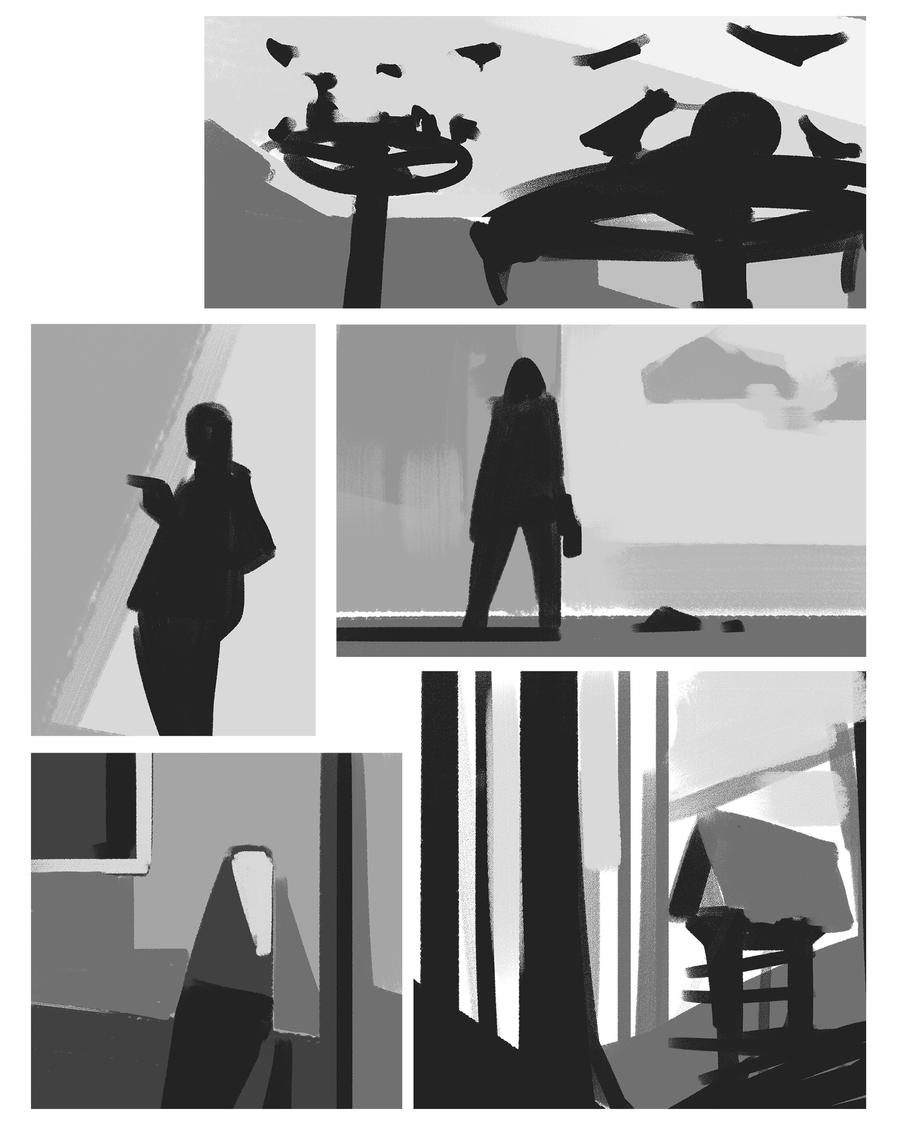 Better thumbnails = better composition.

"Thumbnail practice" by @wiktor_dubnow: https://t.co/f4BhoxijHe 
#Thumbnails #ArtStudy 