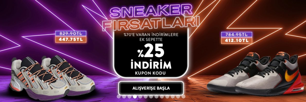 indirimkuponumm's tweet photo. %70'e varan indirime ek %25 #indirimkodu ile #Spor #ayakkabı alma zamanı #kuponkodu için
https://t.co/XZPW8w53M9
#usak #SonDakika #indirim #boyner #trendyol #Nike #adidas #zara #Mango #hm #flo #sporayakkabı #alisveris https://t.co/JOOvRoIqpj