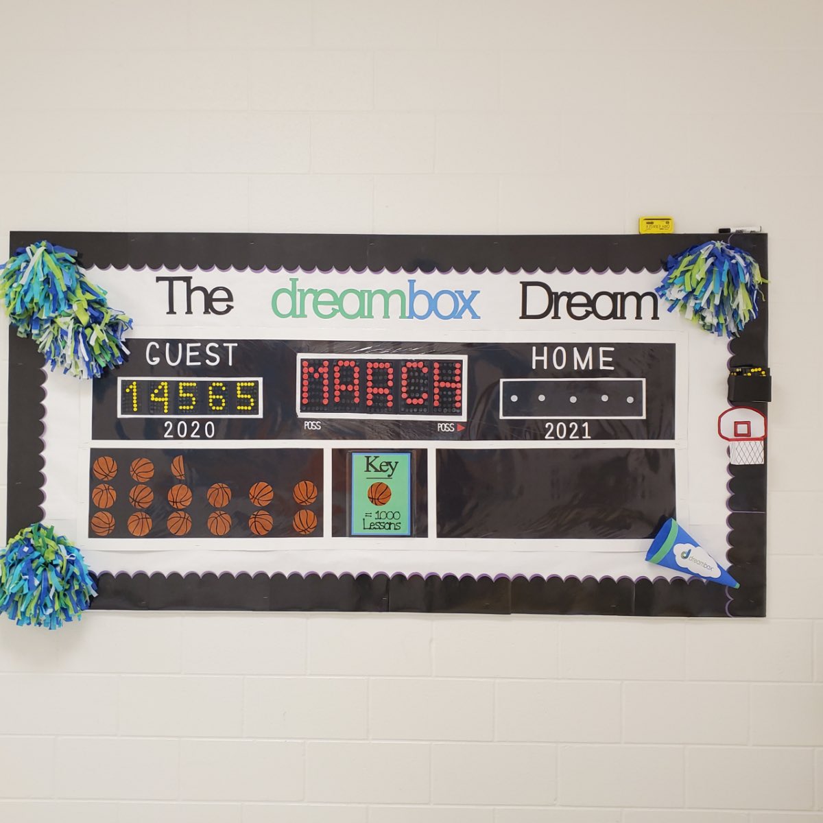 Our March <a href="/DreamBox_Learn/">DreamBox Learning</a> Madness Board is all ready to go!!