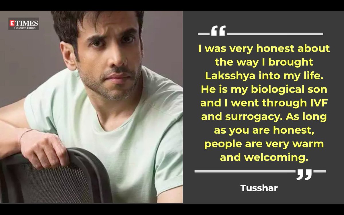 Calcutta_Times's tweet photo. In a freewheeling chat with Calcutta Times, @TusshKapoor speaks about his journey of parenthood, how he deals with trolls and the possibility of Golmaal 5.
#Tusshar #Golmaal5 #Parenthood #Laksshya #bollywood
Read the interview: https://t.co/ougZiXzdQh https://t.co/WlqserTBQu