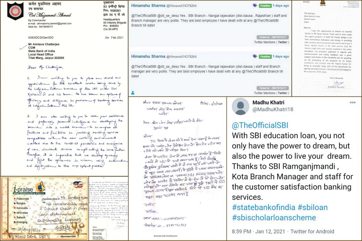 CGM (Jaipur Circle), SBI tweet media