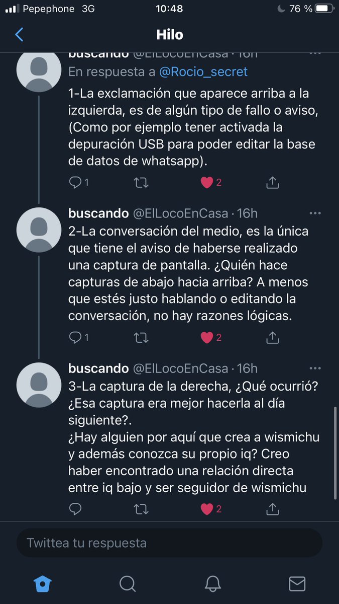 afri_putiya's tweet photo. @DalasReview Dalas mira estas teorías sobre las capturas del video de Wismacho. Para que la gente sepa que son falsas. https://t.co/5jvNO7B2eg