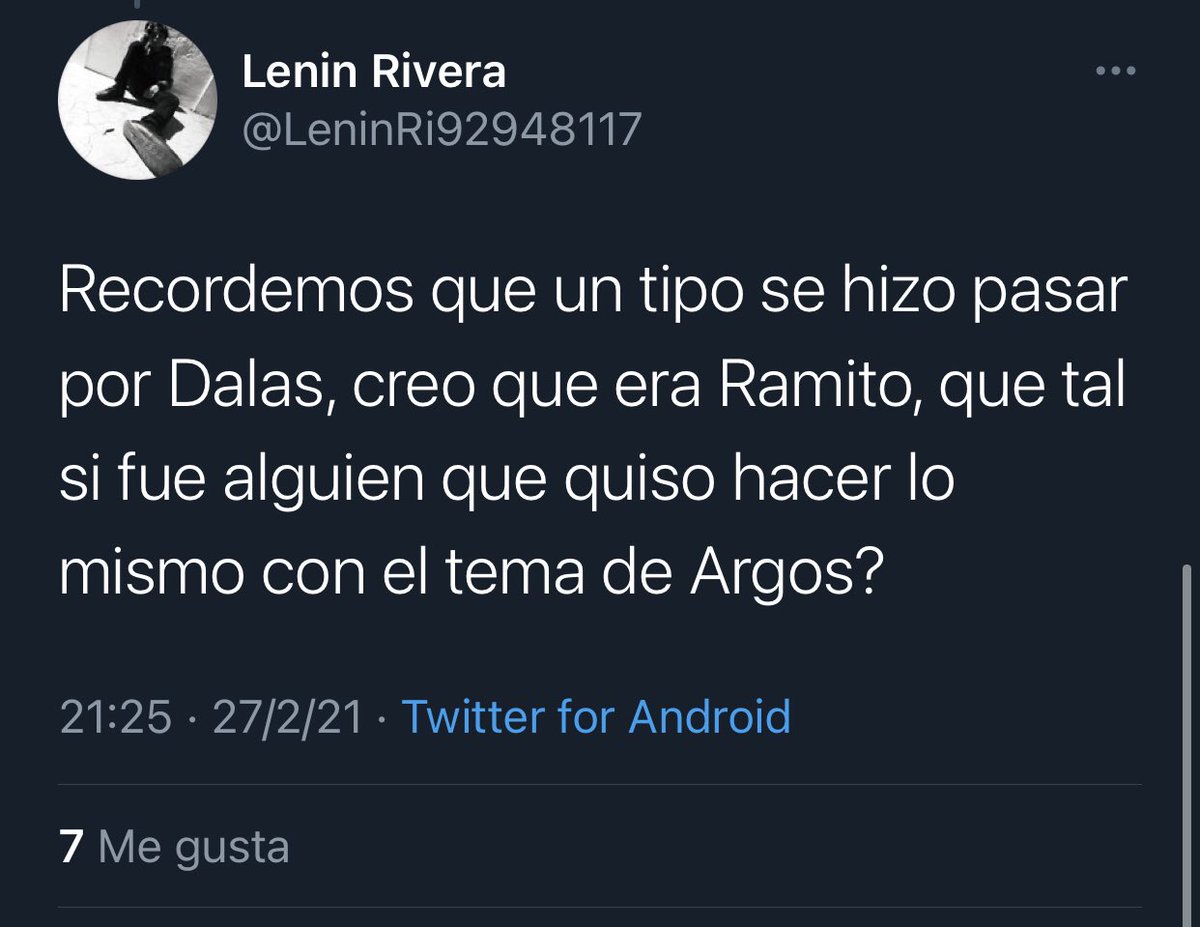 afri_putiya's tweet photo. @DalasReview Dalas mira estas teorías sobre las capturas del video de Wismacho. Para que la gente sepa que son falsas. https://t.co/5jvNO7B2eg