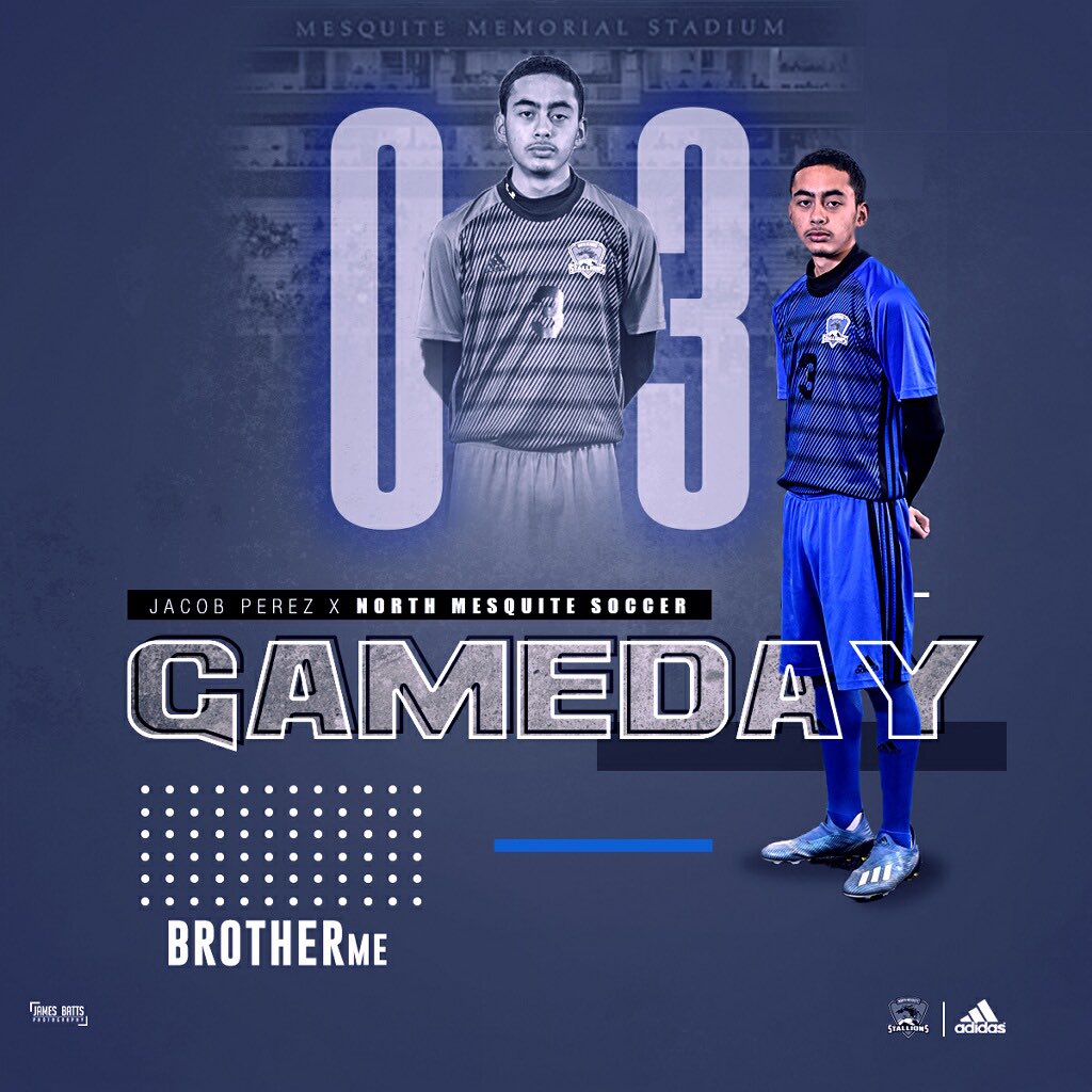 stallion_soccer's tweet photo. Gameday!! “THE RIVALRY”
🆚 mesquite
⏱ JV-5:30 V-7:15
🏟 Hanby Stadium
#BROTHERme #azulsoccer https://t.co/TMEdrSpraW