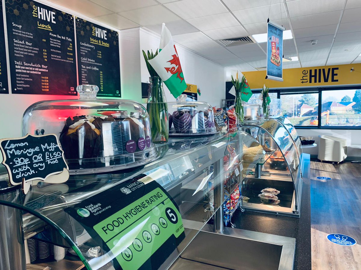 St Davids Day at our Manchester site. A celebration of leeks on the menu and Welsh cakes throughout the day. #StDavidsDay #DyddGŵylDewiHapus 🏴󠁧󠁢󠁷󠁬󠁳󠁿