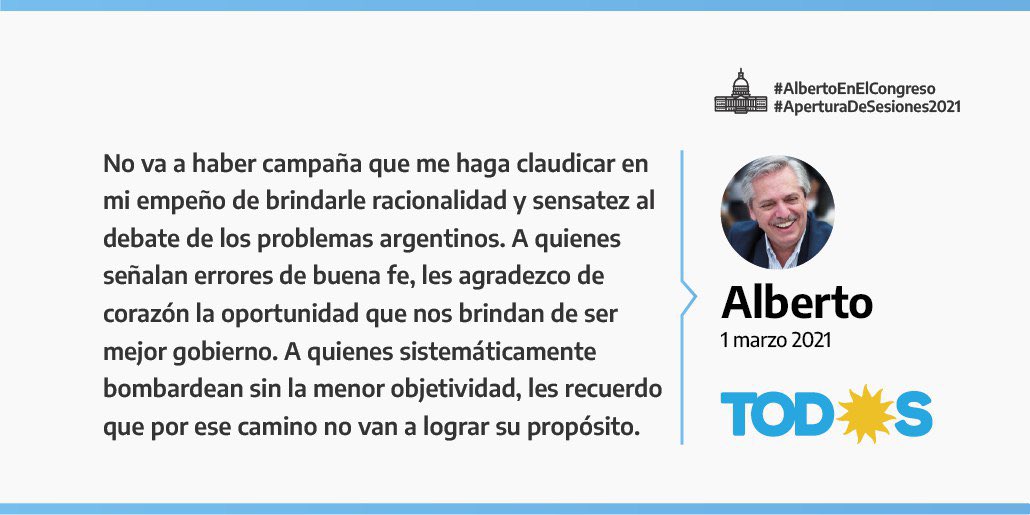 unionxlapatria's tweet photo. #AlbertoEnElCongreso 
#AperturaSesiones2021 https://t.co/STgZc3xGS6