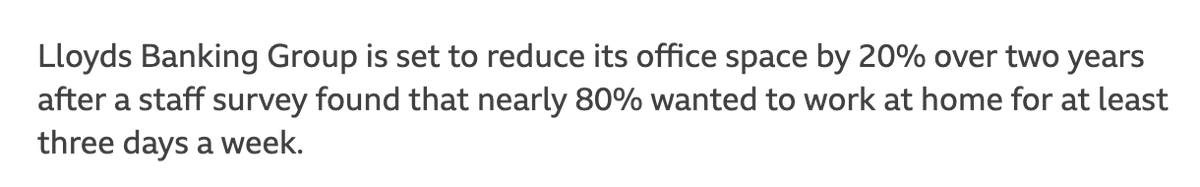 rivkahbrown's tweet image. I will never understand @BBCNews reports like this – built entirely around a single soundbite from a banker/landlord/boss [delete as appropriate], with the only evidence in the report entirely disproving their point, but buried right at the bottom.

Who does this serve, exactly?