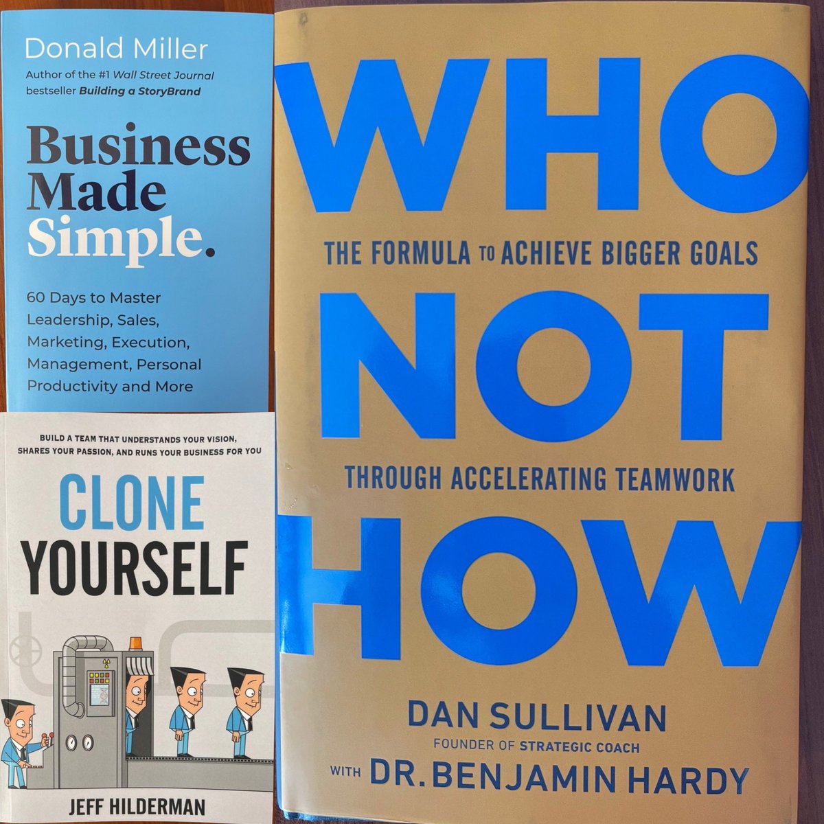 MooreLeadership's tweet photo. Who Not How was recommended to me by multiple people in the last 2 months, it’s completely shifted my perspective in many areas of my business and the advice we give our clients. Sometimes we need to quit figuring out “how” to do something and figure out “who” should be doing it! https://t.co/Z5qhgvh95e