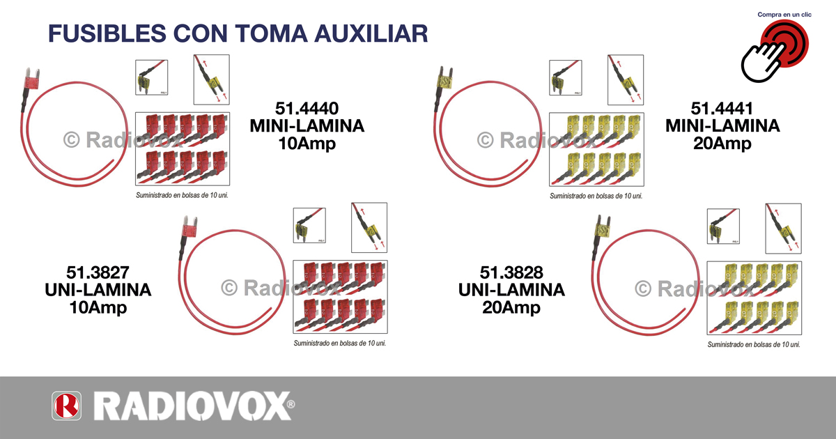 newradiovox's tweet photo. Fusibles con toma auxiliar https://t.co/iIy8fqY6Yq